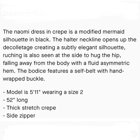 NWT Sachin & Babi Naomi Dress, Black Size 4 - Picture 2 of 6